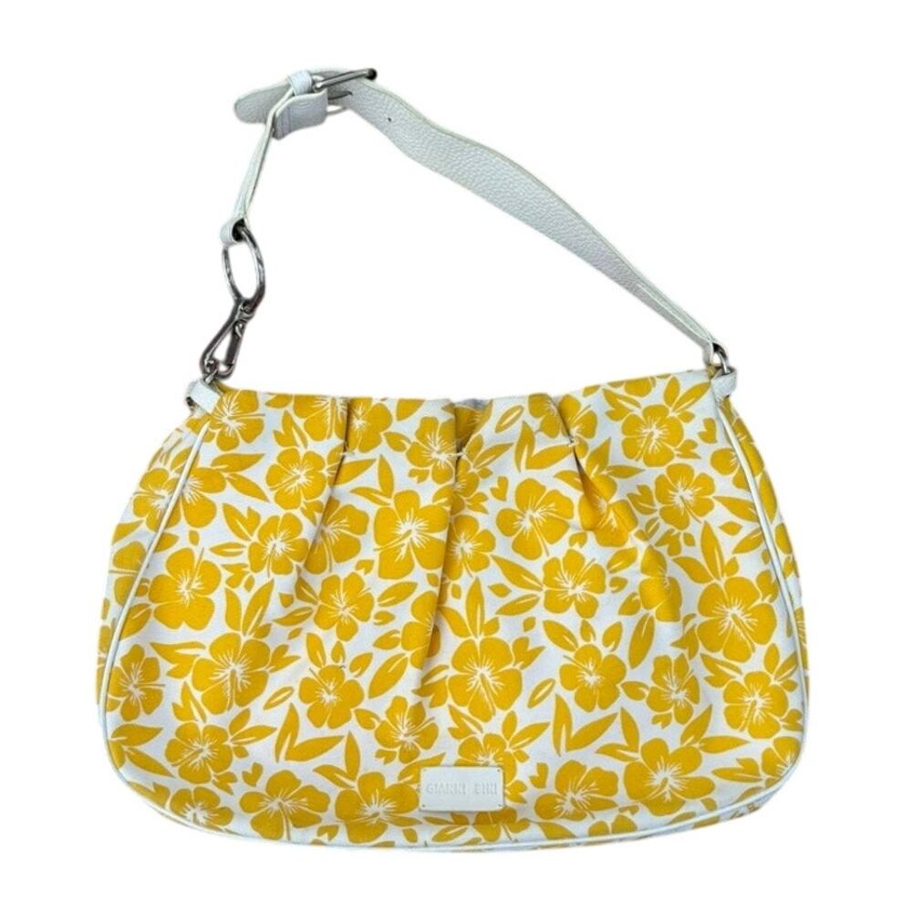 Gianni Bini Spring purse yellow floral